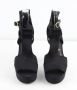 Chanel Vintage Pre-owned Leather heels Black Dames - Thumbnail 2