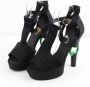 Chanel Vintage Pre-owned Leather heels Black Dames - Thumbnail 3