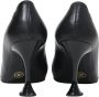 Chanel Vintage Pre-owned Leather heels Black Dames - Thumbnail 3
