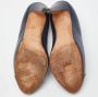 Chanel Vintage Pre-owned Leather heels Blue Dames - Thumbnail 5