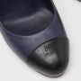 Chanel Vintage Pre-owned Leather heels Blue Dames - Thumbnail 6
