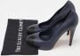 Chanel Vintage Pre-owned Leather heels Blue Dames - Thumbnail 8