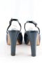Chanel Vintage Pre-owned Leather heels Blue Dames - Thumbnail 2