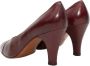 Chanel Vintage Pre-owned Leather heels Brown Dames - Thumbnail 4