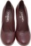 Chanel Vintage Pre-owned Leather heels Brown Dames - Thumbnail 2