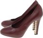 Chanel Vintage Pre-owned Leather heels Brown Dames - Thumbnail 3