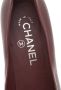 Chanel Vintage Pre-owned Leather heels Brown Dames - Thumbnail 6