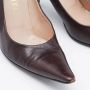 Chanel Vintage Pre-owned Leather heels Brown Dames - Thumbnail 7