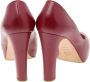 Chanel Vintage Pre-owned Leather heels Red Dames - Thumbnail 4