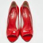 Chanel Vintage Pre-owned Leather heels Red Dames - Thumbnail 3