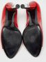 Chanel Vintage Pre-owned Leather heels Red Dames - Thumbnail 6