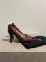 Chanel Vintage Pre-owned Leather heels Red Dames - Thumbnail 9