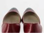 Chanel Vintage Pre-owned Leather heels Red Dames - Thumbnail 8
