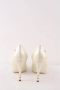 Chanel Vintage Pre-owned Leather heels White Dames - Thumbnail 2