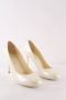 Chanel Vintage Pre-owned Leather heels White Dames - Thumbnail 3