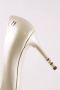 Chanel Vintage Pre-owned Leather heels White Dames - Thumbnail 5