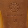 Chanel Vintage Pre-owned Leather heels Yellow Dames - Thumbnail 7