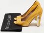 Chanel Vintage Pre-owned Leather heels Yellow Dames - Thumbnail 9