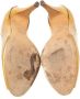 Chanel Vintage Pre-owned Leather heels Yellow Dames - Thumbnail 5