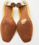 Chanel Vintage Pre-owned Leather heels Yellow Dames - Thumbnail 6