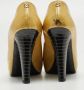 Chanel Vintage Pre-owned Leather heels Yellow Dames - Thumbnail 5