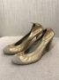 Chanel Vintage Pre-owned Leather heels Yellow Dames - Thumbnail 4