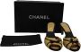Chanel Vintage Pre-owned Leather mules Beige Dames - Thumbnail 7