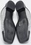 Chanel Vintage Pre-owned Leather mules Gray Dames - Thumbnail 6