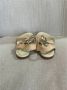 Chanel Vintage Pre-owned Leather sandals Beige Dames - Thumbnail 5