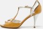 Chanel Vintage Pre-owned Leather sandals Beige Dames - Thumbnail 2