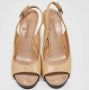Chanel Vintage Pre-owned Leather sandals Beige Dames - Thumbnail 3