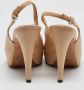 Chanel Vintage Pre-owned Leather sandals Beige Dames - Thumbnail 5