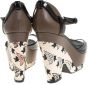 Chanel Vintage Pre-owned Leather sandals Black Dames - Thumbnail 4