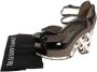 Chanel Vintage Pre-owned Leather sandals Black Dames - Thumbnail 7