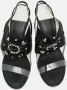Chanel Vintage Pre-owned Leather sandals Black Dames - Thumbnail 3