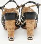 Chanel Vintage Pre-owned Leather sandals Black Dames - Thumbnail 5