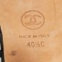 Chanel Vintage Pre-owned Leather sandals Black Dames - Thumbnail 8
