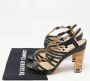 Chanel Vintage Pre-owned Leather sandals Black Dames - Thumbnail 9