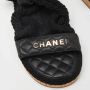 Chanel Vintage Pre-owned Leather sandals Black Dames - Thumbnail 8