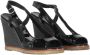 Chanel Vintage Pre-owned Leather sandals Black Dames - Thumbnail 2