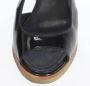 Chanel Vintage Pre-owned Leather sandals Black Dames - Thumbnail 8
