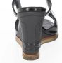 Chanel Vintage Pre-owned Leather sandals Black Dames - Thumbnail 10