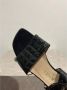 Chanel Vintage Pre-owned Leather sandals Black Dames - Thumbnail 4