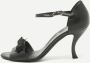 Chanel Vintage Pre-owned Leather sandals Black Dames - Thumbnail 2