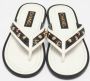 Chanel Vintage Pre-owned Leather sandals Black Dames - Thumbnail 3