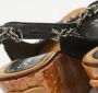 Chanel Vintage Pre-owned Leather sandals Black Dames - Thumbnail 4
