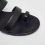 Chanel Vintage Pre-owned Leather sandals Black Dames - Thumbnail 7