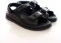 Chanel Vintage Pre-owned Leather sandals Black Dames - Thumbnail 3