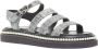 Chanel Vintage Pre-owned Leather sandals Black Dames - Thumbnail 2