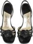 Chanel Vintage Pre-owned Leather sandals Black Dames - Thumbnail 3